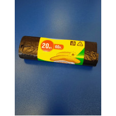 Мешки д/мусора 60л, 20шт (Технопластик)
