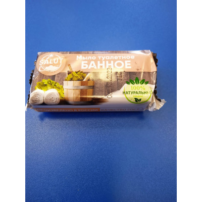 Мыло туалетное "Банное" 100г