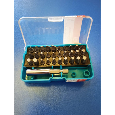 Набор бит 31 предмет (SL, PH, PZ, HEX, TORX)