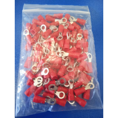 Наконечник кольцевой НКИ 1,25-4 (General) красный 100шт