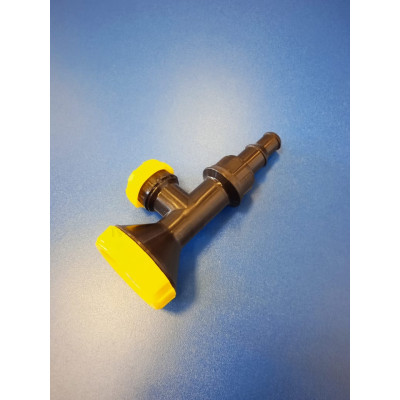 Насадка д/полива (с переходником 3/4"х15,20мм, с краном)