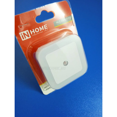 Ночник LED "Квадрат" (InHome) - с датчиком освещения