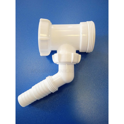 Отвод д/ст.маш 40х1 1/2" (Aquant) NM112-200-MR