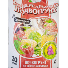 Почвогрунт на основе биогумуса Универсальный 20л