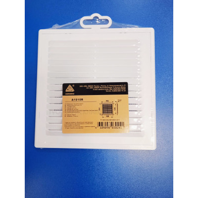 Решетка разъемная 150х150 (белая) Auramax