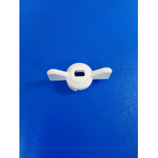 Ручка для шар.крана 1/2"-3/4" Бабочка (белая)
