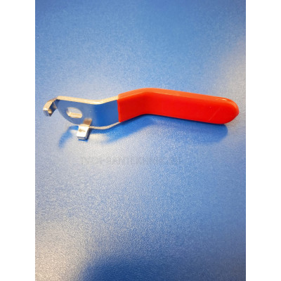 Ручка для шар.крана 1/2"-3/4" Рычаг (красная) Ручка для шар.крана 1/2"-3/4" Рычаг (красная)