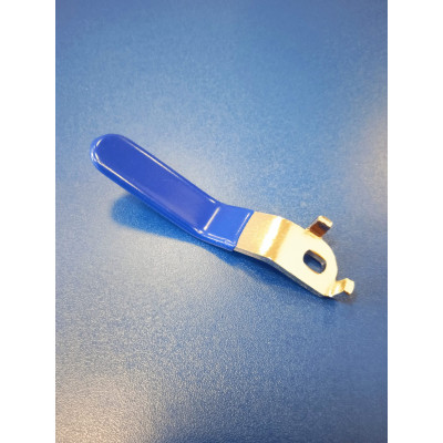 Ручка для шар.крана 1/2"-3/4" Рычаг (синяя)