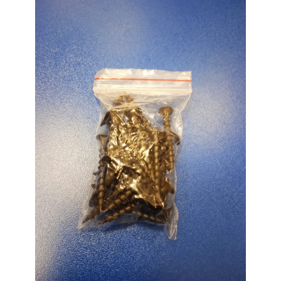 Саморез 3,5х35 (черный) по дереву (30шт)