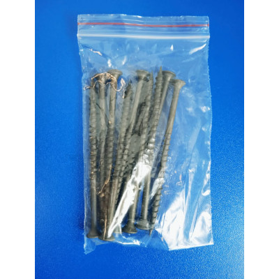 Саморез 4,8х90 (черный) по дереву (10шт)