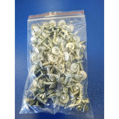 Саморез с пресс-шайбой 4,2х13 (острие) 100шт