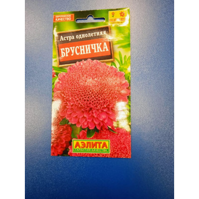 Семена: Астра "Брусничка"