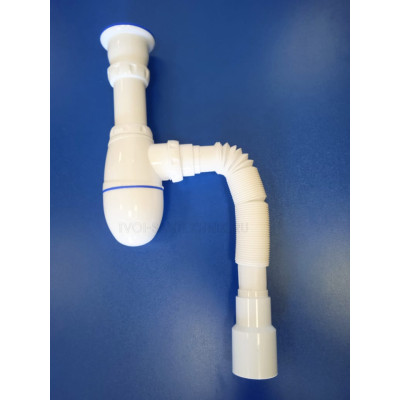 Сифон д/мойки с гофрой 1 1/2" В220
