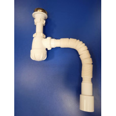 Сифон д/раковины 1 1/4"х40/50 S1015-35-MR (Aquant) с гофрой Сифон д/раковины 1 1/4"х40/50 S1015-35-MR (Aquant) с гофрой