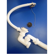 Сифон д/ванны 30982420 (WirPlast) с гофрой Сифон д/ванны 30982420 (WirPlast) с гофрой