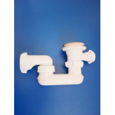 Сифон для ванны 1 1/2" (Aquant) плоский /V615-14-MR