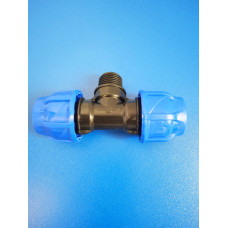 Тройник ПНД 20-1/2"нр-20