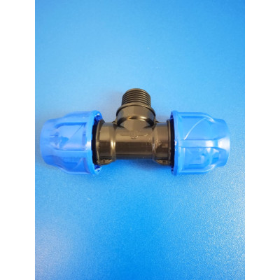 Тройник ПНД 20-1/2"нр-20