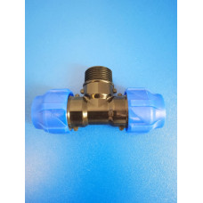 Тройник ПНД 20-3/4"нр-20