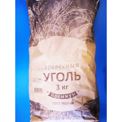 Уголь березовый 3к (крупная фракция)