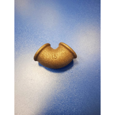 Угол чугун Ду15