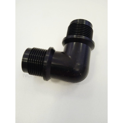 Угол пластик 3/4"-3/4" нр-нр