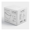 Унитаз подвесной безободковый WAVE QUADRO (черный матовый)