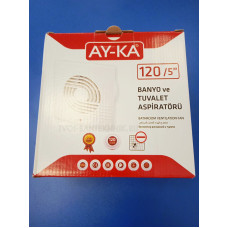 Вентилятор накладной 15Вт 120м3/ч (AY-KA) D120 /Турция