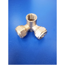 Водорозетка цанга 20-20-1/2"вр (Valtec) -проходная