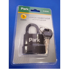 Замок навесной, латунь, всепогодный (Park) 45мм